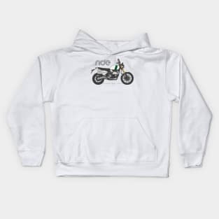 Ride 1200e white Kids Hoodie